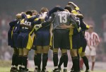Brentford huddle